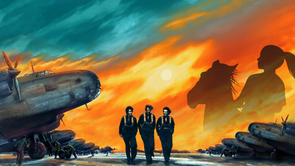 Flying Fillies website hero