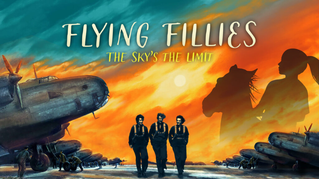 flying fillies book for kids-an inspiring historical adventure book for children