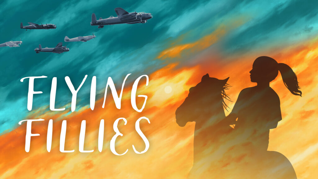 announcing flying fillies book for good summer read children's book for ww2