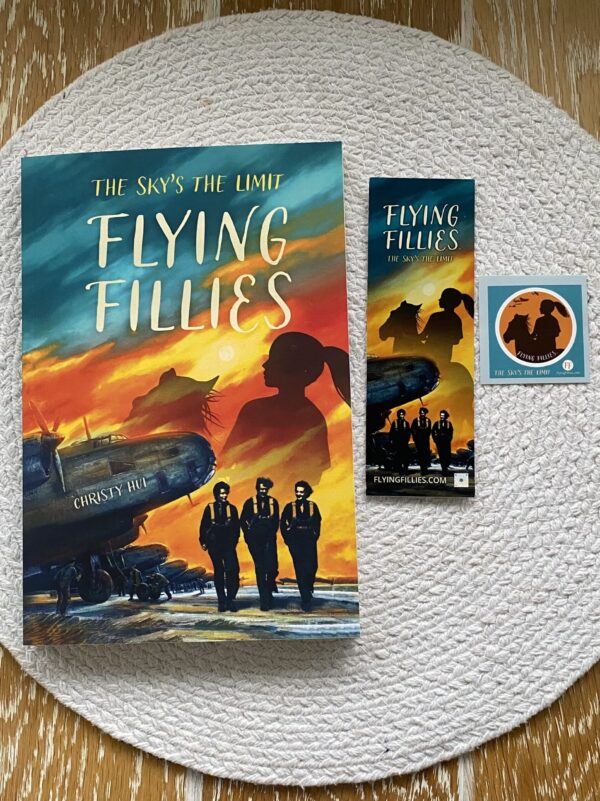 buy flying fillies book - signed copy with bookmark and sticker